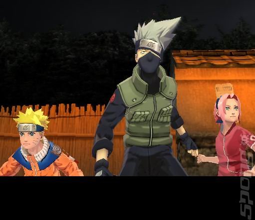 Naruto: Uzumaki Chronicles 2 - PS2 Screen