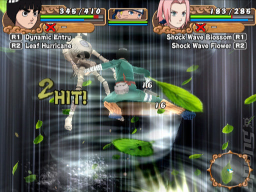 Naruto: Uzumaki Chronicles 2 - PS2 Screen