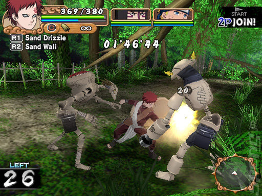 Naruto: Uzumaki Chronicles 2 - PS2 Screen