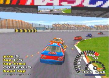 NASCAR 2000 - PlayStation Screen