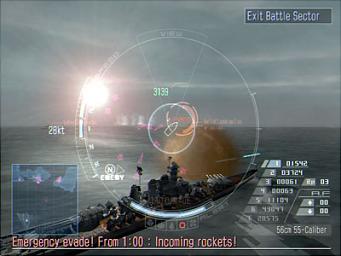 Naval Ops: Warship Gunner - PS2 Screen