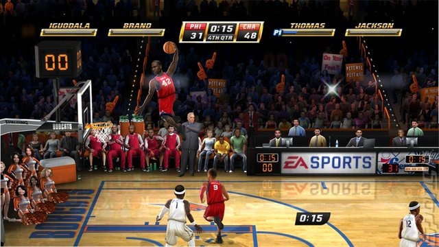 NBA Jam - Wii Screen
