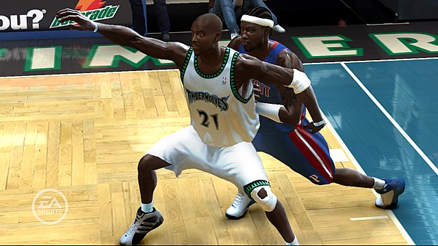 NBA Live 06 - Xbox 360 Screen