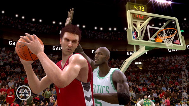 NBA Live 09 - PS2 Screen