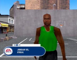 NBA Live 2001 - PlayStation Screen