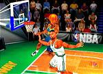 NBA Show Time: NBA on NBC - Dreamcast Screen