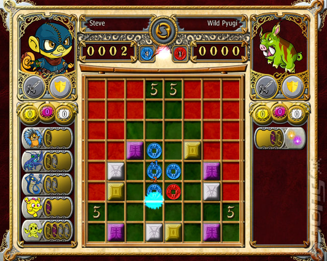 Neopets Puzzle Adventure - Wii Screen