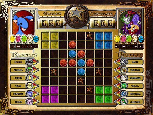 Neopets Puzzle Adventure - PC Screen