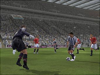 Newcastle United Club Football 2005 - Xbox Screen