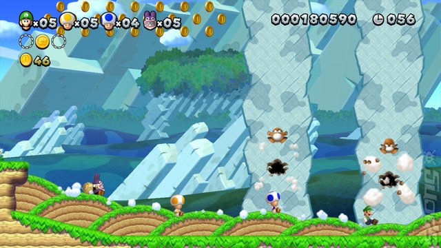New Super Luigi U - Wii U Screen