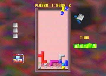 The Next Tetris - PlayStation Screen