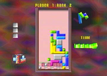 The Next Tetris - PlayStation Screen