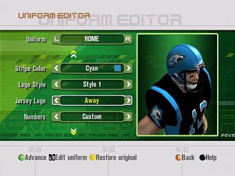 NFL Fever 2003 - Xbox Screen