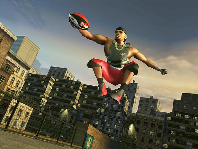 NFL Street 2 - Xbox Screen