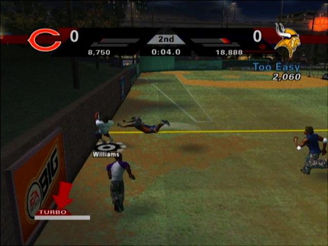 NFL Street 2 - Xbox Screen