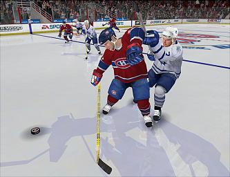 NHL 2005 - GameCube Screen