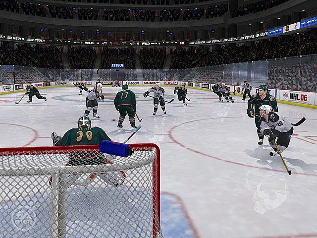 NHL 06 - PS2 Screen