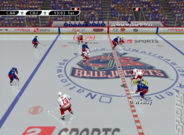 NHL 2K7 - PS2 Screen