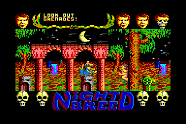 Night Breed - C64 Screen