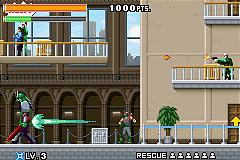 Ninja Cop - GBA Screen