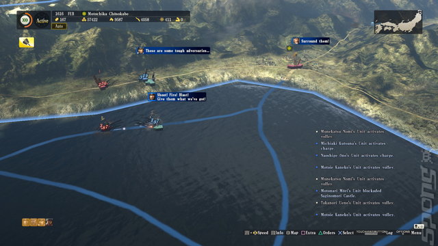 Nobunaga's Ambition: Sphere of Influence - PS4 Screen