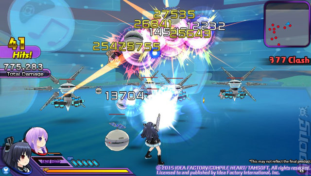 Omega Quintet - PS4 Screen