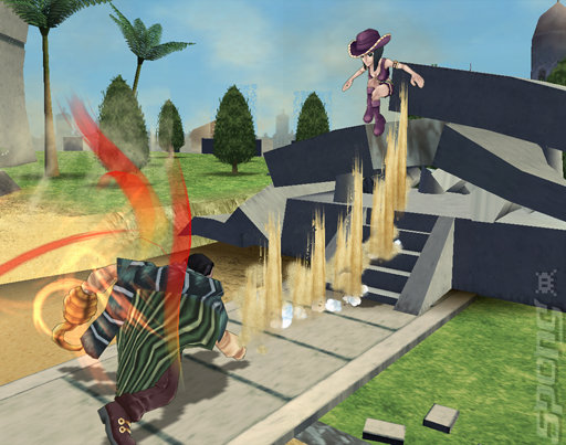 One Piece Grand Adventure - PS2 Screen