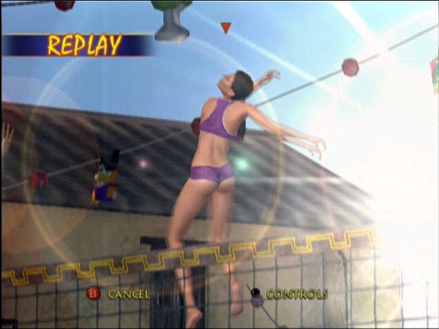 Outlaw Volleyball Remixed - PS2 Screen