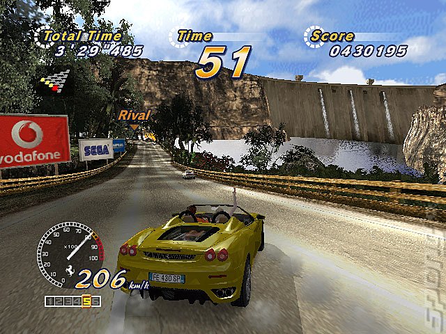 Outrun 2006: Coast 2 Coast - PS2 Screen