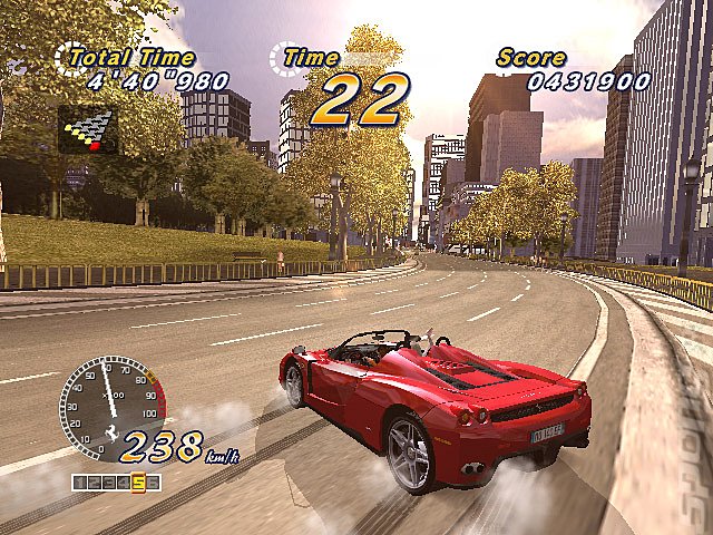 Outrun 2006: Coast 2 Coast - PS2 Screen