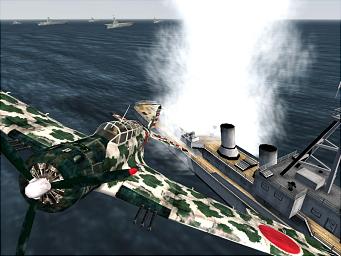 Pacific Warriors 2: Dogfight! - PC Screen