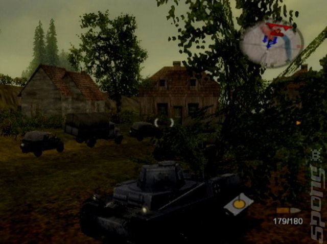 Panzer Elite Action: Fields of Glory - PS2 Screen