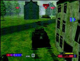 Panzer Front - PlayStation Screen