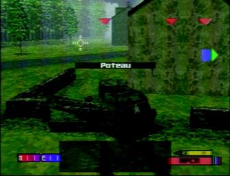 Panzer Front - PlayStation Screen