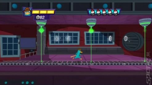 Phineas and Ferb: Quest for Cool Stuff - Wii Screen