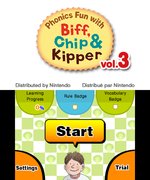 Phonics Fun with Biff, Chip & Kipper: Vol 3 - 3DS/2DS Screen