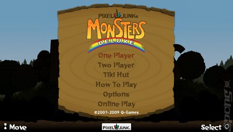 Pixeljunk Monsters Deluxe - PSP Screen