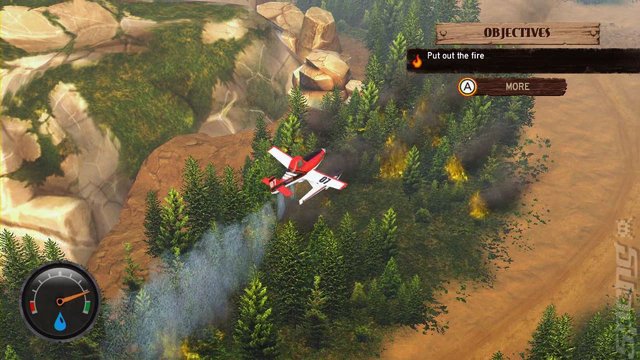 Disney: Planes: Fire & Rescue - Wii Screen