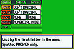 Pokemon Emerald - GBA Screen