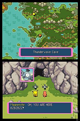 Pokemon Mystery Dungeon: Blue Rescue Team - DS/DSi Screen