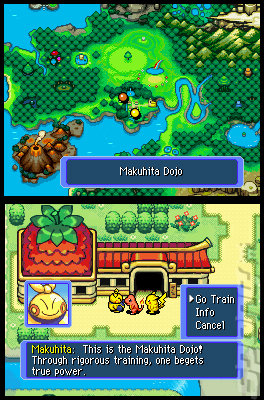 Pokemon Mystery Dungeon: Blue Rescue Team - DS/DSi Screen