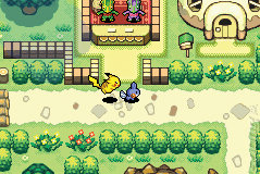 Pokemon Mystery Dungeon: Red Rescue Team - GBA Screen
