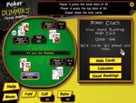 Poker For Dummies - PC Screen