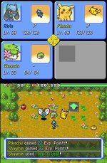 Pokémon Mystery Dungeon: Explorers of Sky - DS/DSi Screen