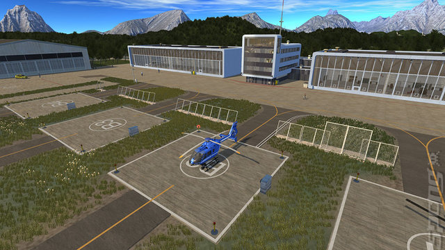 Police Helicopter Simulator - PC Screen