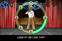 Pop Idol - GBA Screen