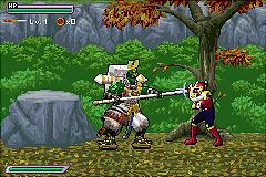 Power Rangers: Ninja Storm - GBA Screen