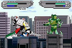 Power Rangers: Space Force Delta - GBA Screen