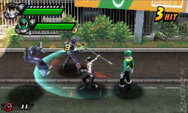 Power Rangers: Super Megaforce - 3DS/2DS Screen