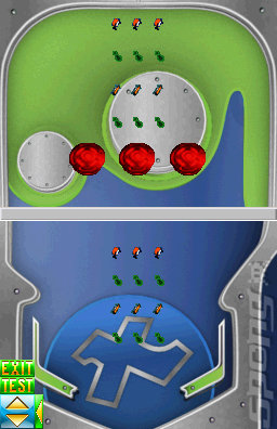 Powershot Pinball Constructor - DS/DSi Screen